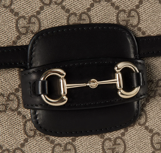 Sac à épaule Gucci Horsebit 1955 Soft petit format