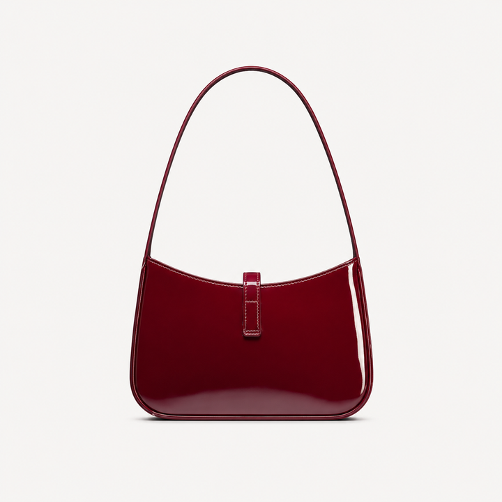 Le 5 à 7 Mini en Cuir Verni
