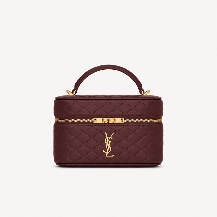 Gaby Vanity Bag en Cuir d'Agneau
