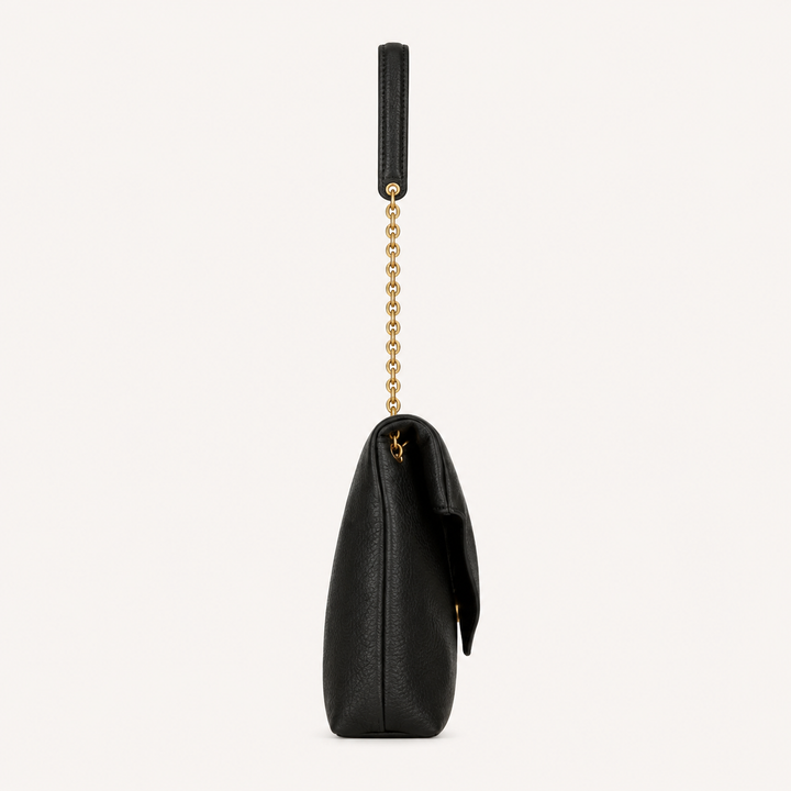 Cassandre Large Pochette à Chaîne en Cuir d'Agneau