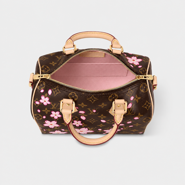 Sac LV x TM Cherry Speedy 25