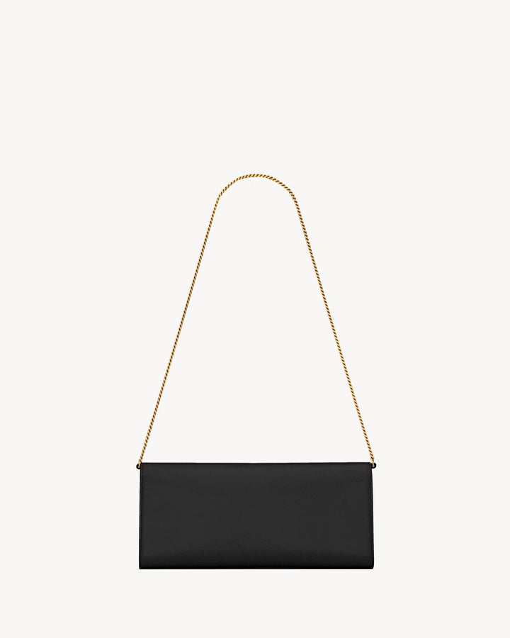 KATE CLUTCH EN CUIR GRAIN DE POUDRE