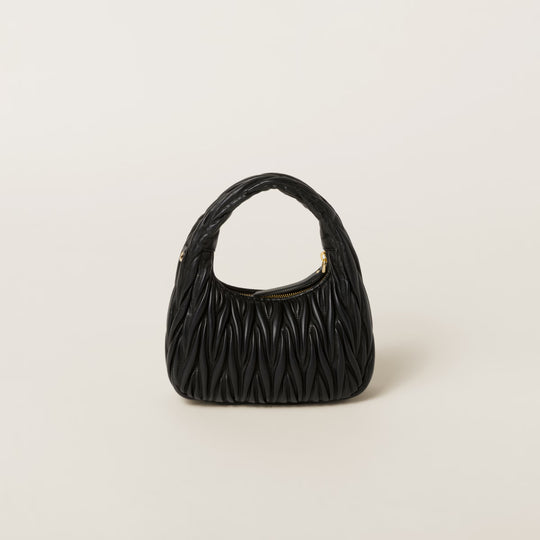 Sac hobo Wander en cuir nappa matelassé
