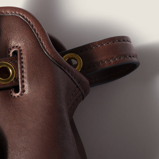 Sac Aventure en cuir nappa