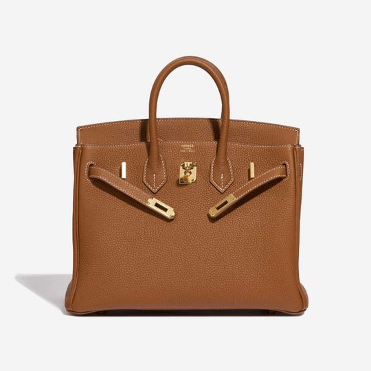 Sac Hermès Birkin 25 Doré