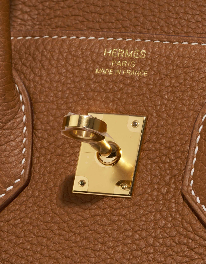 Sac Hermès Birkin 25 Doré
